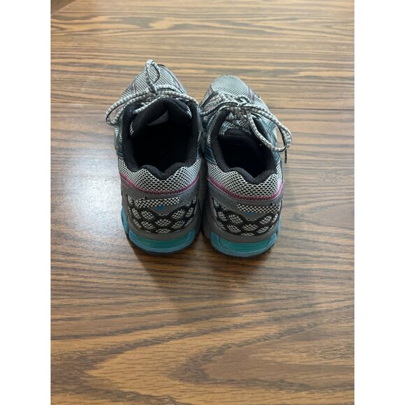 ASICS GEL-Kahana 8 Shoe - T6L5N Black/Island Blue/Pink Glow size 9 - Picture 3 of 6